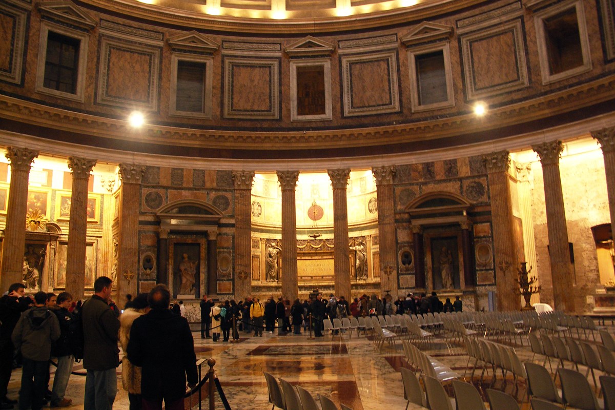 the pantheon inside