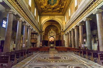 san crisogono trastevere interior